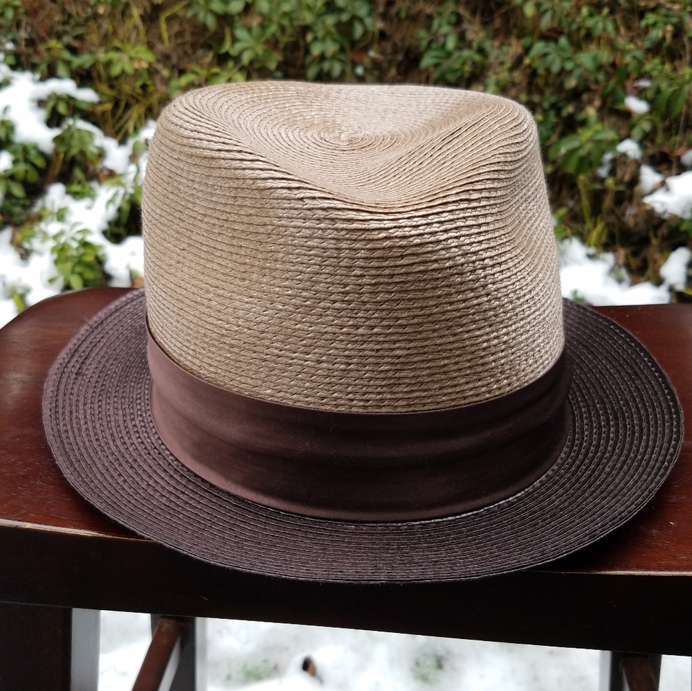 Dobbs brown vintage XL /L hat - Picture 6 of 12